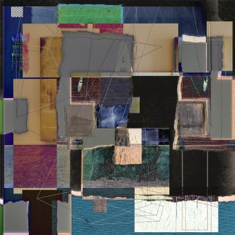 Malarstwo "Tajemniczy wszechświat 5", malarz Geert Lemmers akryl szkło w Jose Art Gallery