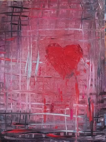 Живопис "Звільни Серце: Шлях до Зцілення", живописець Ляйсан Гаррапова масло холст в Jose Art Gallery