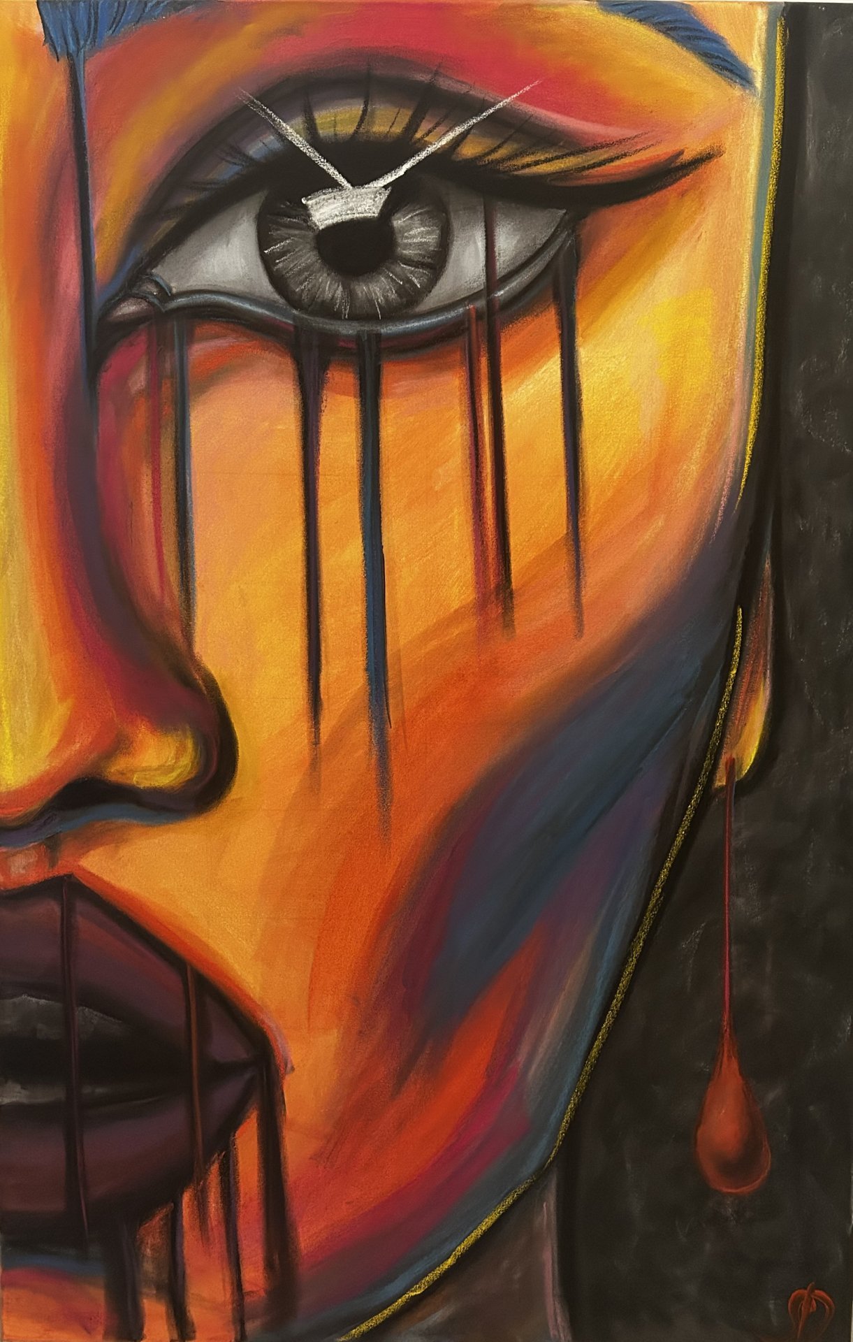 The Last Drop Painting by Sofia Dmitrieva - Jose Art Gallery