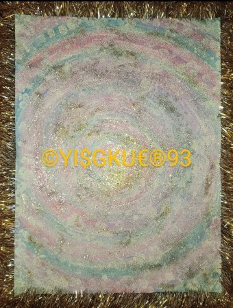 Живопись "93 UNIVERSE MAGIC LIGHT", живописец Yaroslav Stratyy смешанная техника бумага в Jose Art Gallery