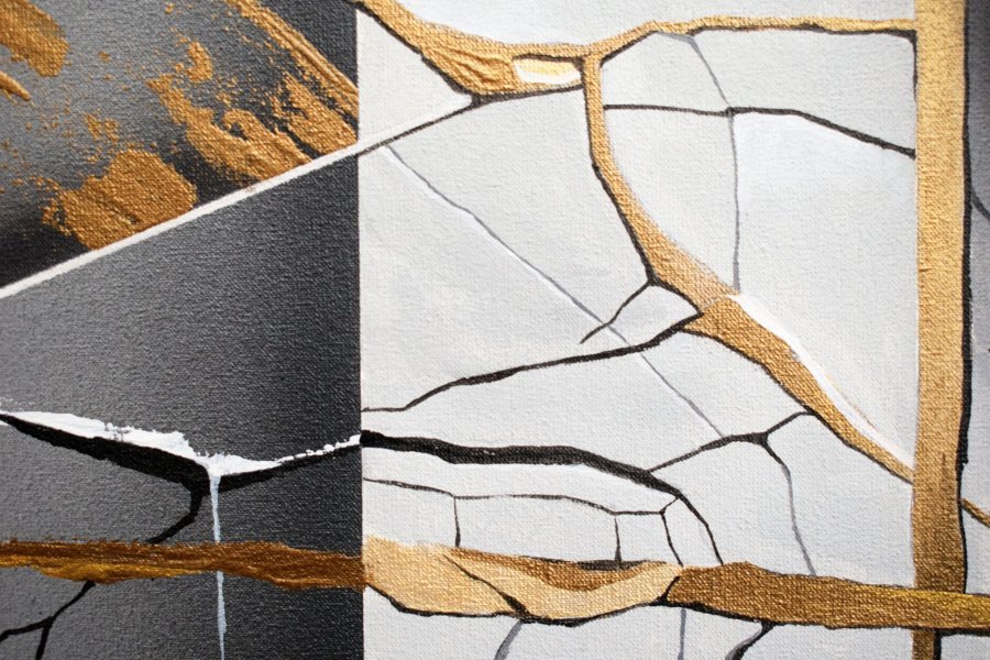 Dodatkowy obraz 1: Abstrakcjonizm Wnętrze Malarstwo "Wir emocji", malarz Viktor Babak akryl płótno 