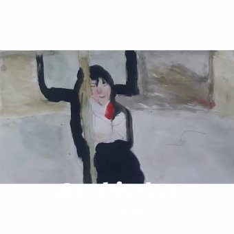 Peinture "Aquarelle d'une gare historique, 2024", peintre Irfan Ajvazi aquarelle papier à la Jose Art Gallery