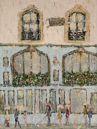 Под дождем в Париже