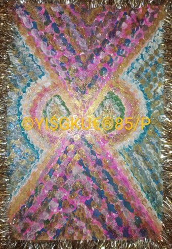 Painting "85/P UNIVERSE MULTILIGHT TIMER" by painter Yaroslav Stratyy mixed method paper at Jose Art Gallery