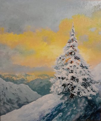 Painting Apotheosis of Winter