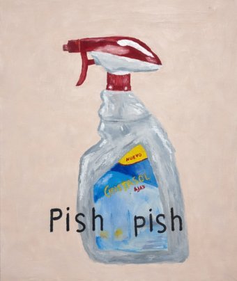 Malerei "Pish Pish", maler/-in memozavisim Öl Leinwand in der Jose Art Gallery