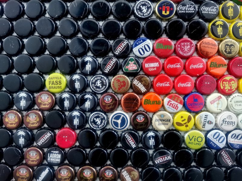 Imagen adicional 4: Abstracción Retrato Escultura "Niña afgana", escultor Henning Leuschner Acero 