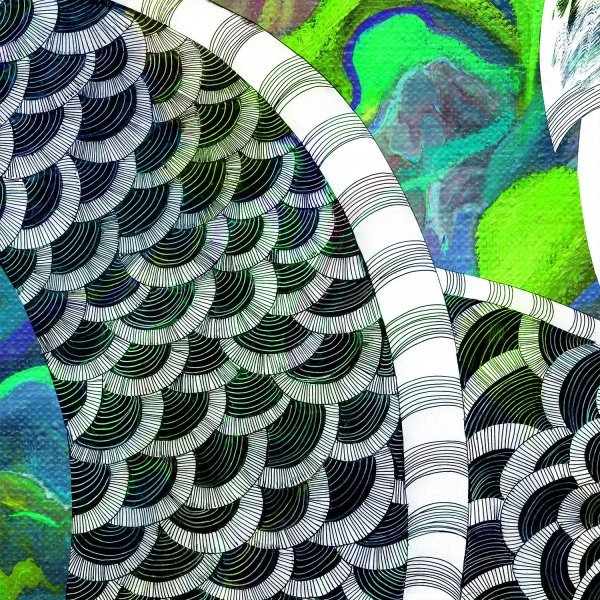 Immagine aggiuntiva 3: Collage Mitologico Arte digitale "La fioritura della vita...", artista digitale Lana Korolievskaia 