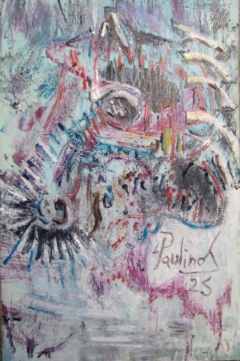 Painting "Horse's Head" by painter DPaulinos oil canvas at Jose Art Gallery