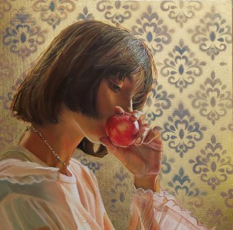 Malarstwo "Eve", malarz SIMONA ZECCA olej płótno w Jose Art Gallery