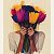 Silence Wearing Flowers: Emotional Portrait – buy