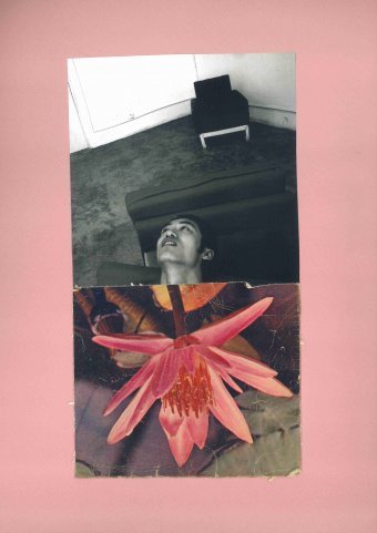 Digitale Kunst "Pink Boy: Blume und Männlichkeit in der Collage", digitale/-r künstler/-in Mag Art in der Jose Art Gallery
