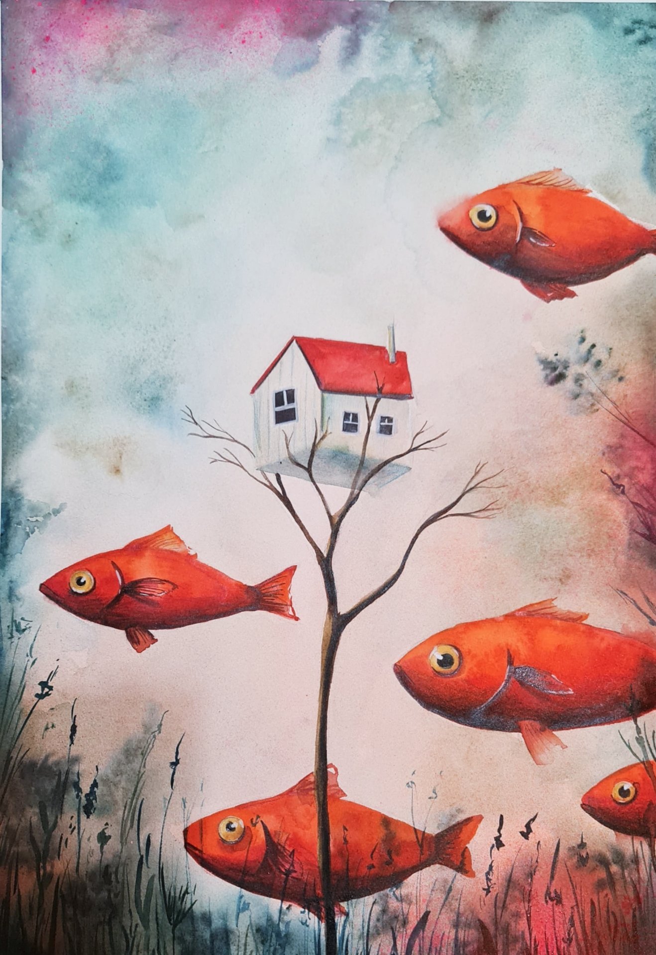 The Place I Keep Inside Drawing - Evgenia Smirnova