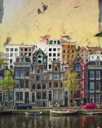 Photography "Amsterdam view opus 1768" by photographer Geert Lemmers at Jose Art Gallery