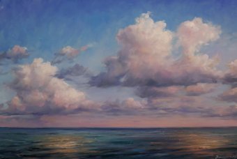Живопис "Хмари", живописець Olena i Gennady Vulysk масло холст в Jose Art Gallery