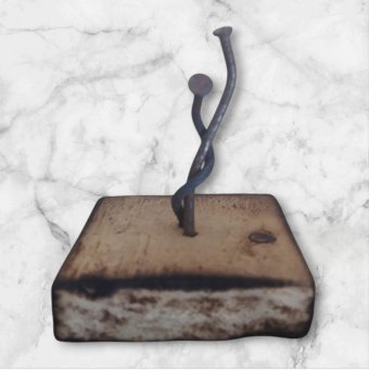 Скульптура "З'єднання", скульптор B.A.B Змішана техніка в Jose Art Gallery