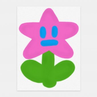 Painting "Starflower" by painter Ivie Ives acrylic canvas at Jose Art Gallery