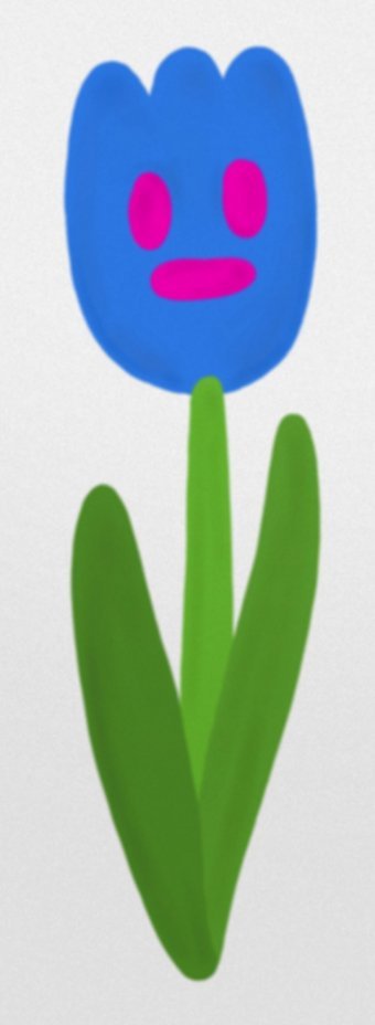 Painting "Flower of Heaven" by painter Ivie Ives acrylic canvas at Jose Art Gallery