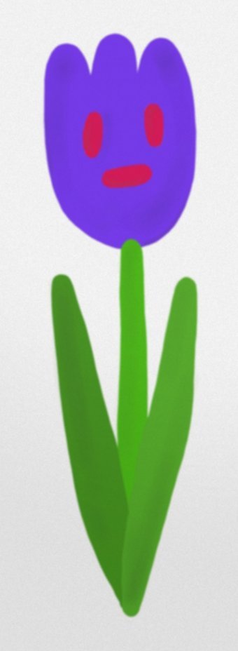 Gráfico "Flor estrella", ilustrador Ivie Ives pintura acrílica lienzo en Jose Art Gallery