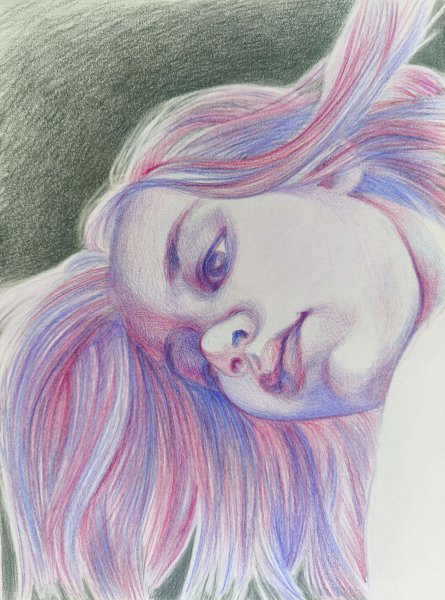 No Witness Drawing - Yana Dmitrieva - Jose Art Gallery