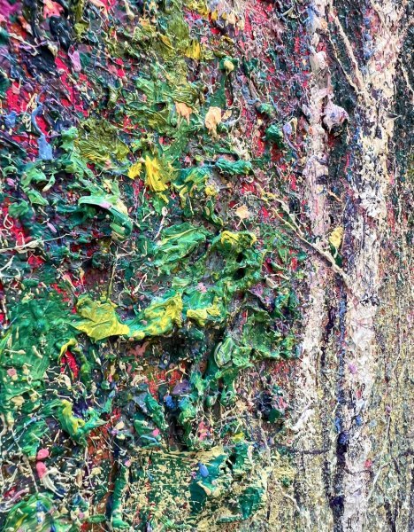 Additional view 4: Impressionism Landscape Painting Autumn Poetry by painter Andrii Kovalyk oil canvas 