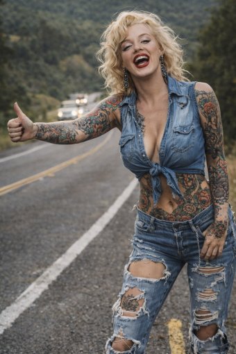 Цифрове мистецтво "Нове життя", цифровий художник L' Artista Di Marilyn в Jose Art Gallery