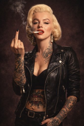 Цифрове мистецтво "Пішла ти в біс, заздрість", цифровий художник L' Artista Di Marilyn в Jose Art Gallery