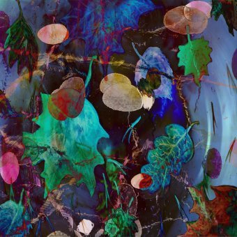 Malarstwo "Nowa archeologia 658", malarz Geert Lemmers gwasz metal w Jose Art Gallery