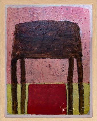 Живопись "Освобождение разума 119", живописец Geert Lemmers акрил дерево в Jose Art Gallery