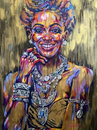 Portrait d'un sourire africain empreint de confiance