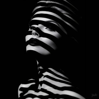 Arte digital "IDENTIDAD CEBRA #6 (ASCENSIÓN)", artista digital Jecaslo en Jose Art Gallery