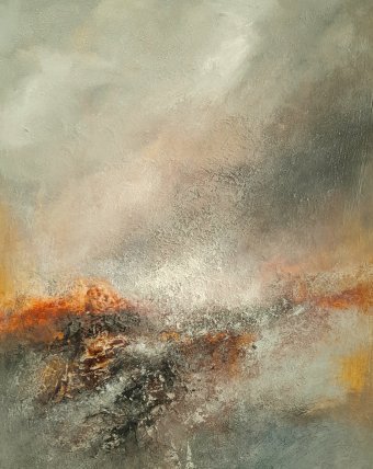 Between sky and rocks