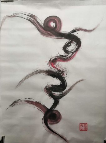 Живопись "Никто", живописец Claudio Sansa Rito чернила бумага в Jose Art Gallery