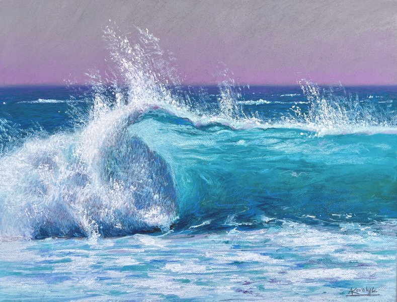 Breath of the Wave Digital Art - Andrii Kovalyk