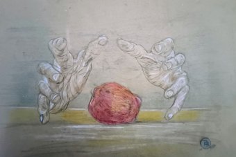 Графіка "Спокуса та гріх у натюрморті", ілюстратор roberto ferrando карандаш папір в Jose Art Gallery