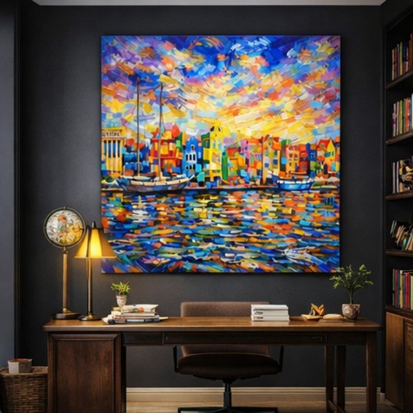 Dodatkowy obraz 1: Kolorowy Fotoimpresjonizm Fotografia "Karaibskie wibracje: życie i kolor", fotograf Orlando Sanchez Cabrera 