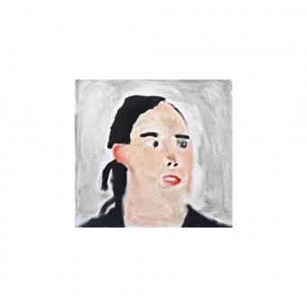 Painting "Untitled" by painter Irfan Ajvazi acrylic paper at Jose Art Gallery