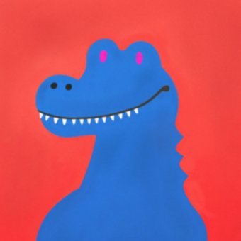 Живопис "Алігатор", живописець Ivie Ives акрил холст в Jose Art Gallery