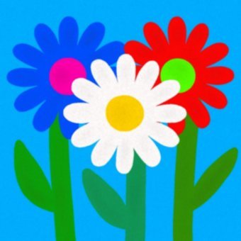 Живопис "Жива флора", живописець Ivie Ives акрил холст в Jose Art Gallery