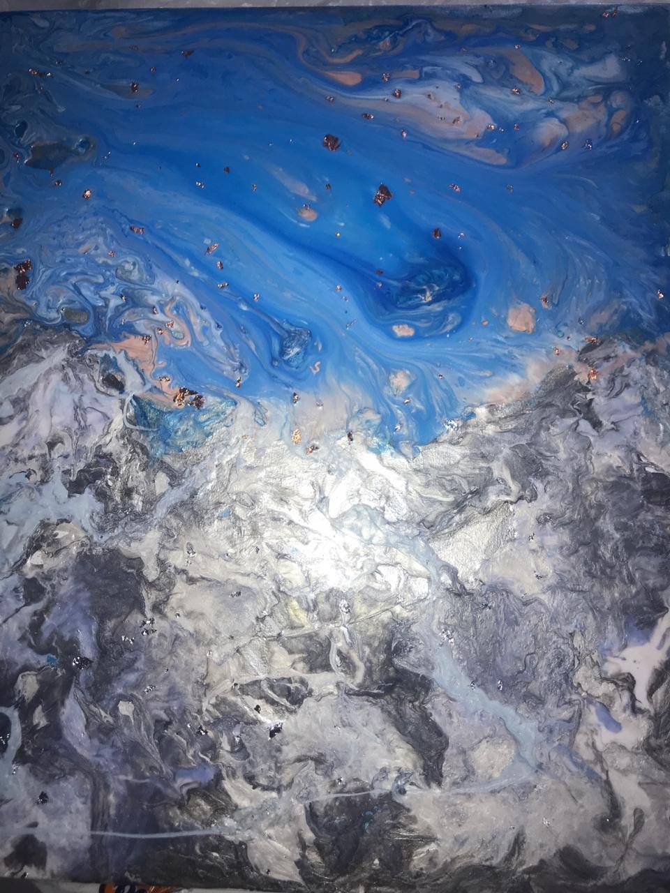Planet Earth - painting