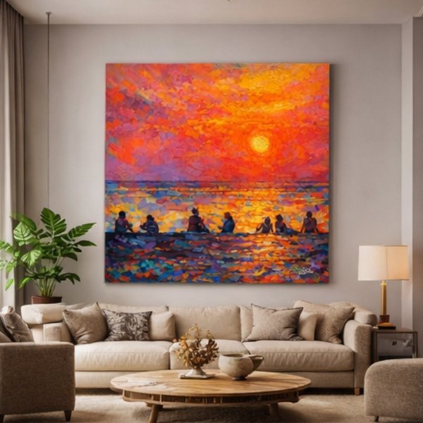 Additional view 1: Color Photo-impressionism Photography WHEN THE DAY BREATHES by photographer Orlando Sanchez Cabrera 