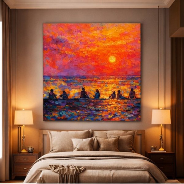 Additional view 2: Color Photo-impressionism Photography WHEN THE DAY BREATHES by photographer Orlando Sanchez Cabrera 