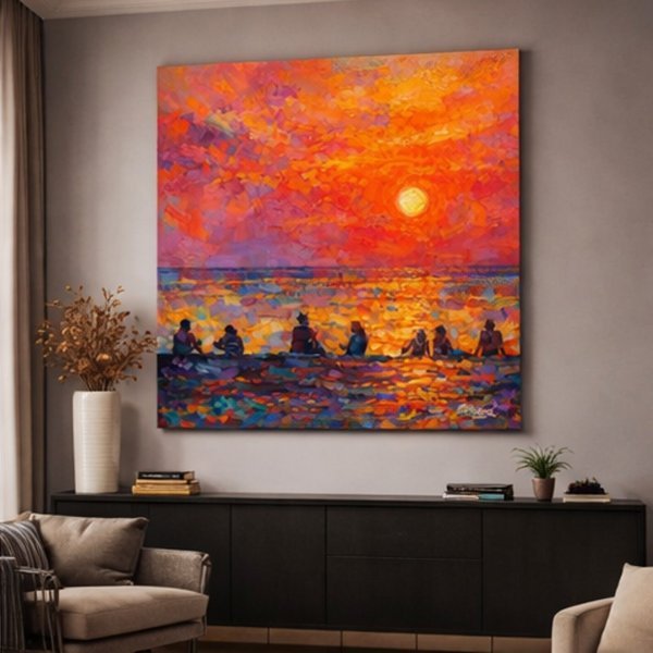 Additional view 4: Color Photo-impressionism Photography WHEN THE DAY BREATHES by photographer Orlando Sanchez Cabrera 