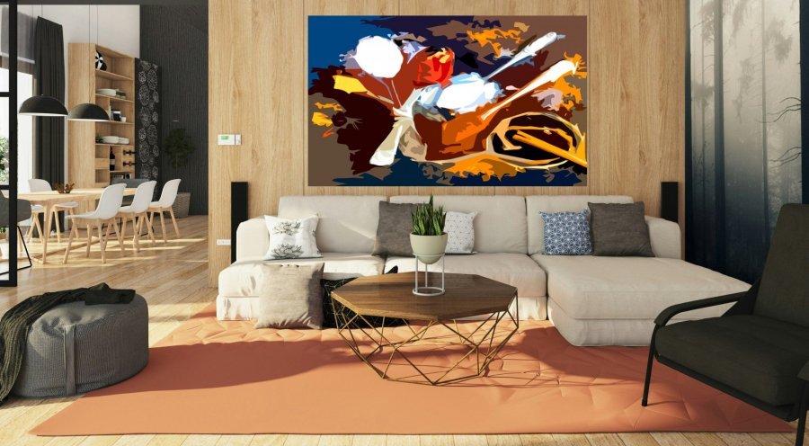 Imagem adicional 4: Pixel art Pintura de género Arte digital "Paisagens oníricas", artista digital michael Bertoli 