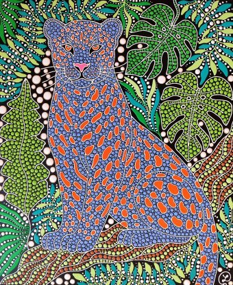 Leopard in the Lush Garden 2