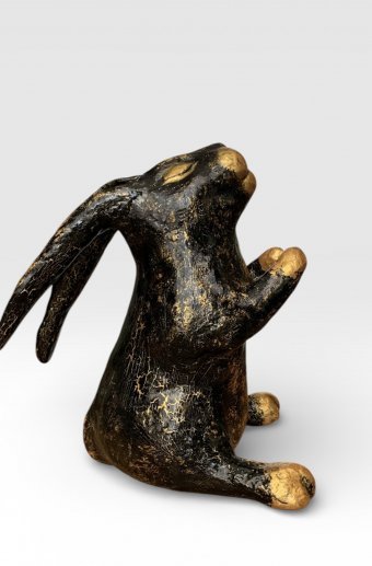 Скульптура "Приносящий удачу", скульптор Елена Калмык Смешанная техника в Jose Art Gallery