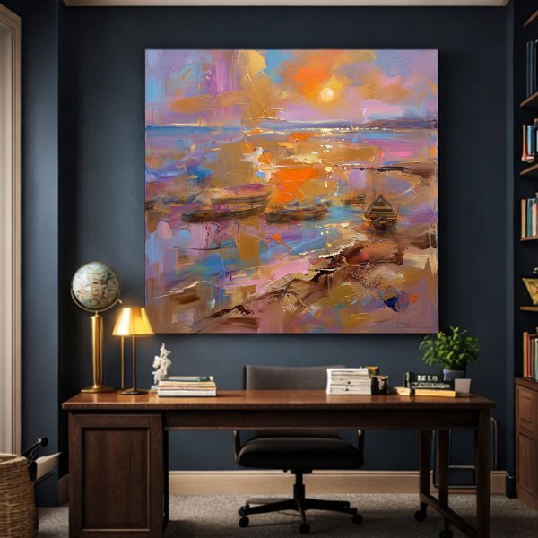 Additional view 2: Color Photo-impressionism Photography CISPATÁ BAY by photographer Orlando Sanchez Cabrera 