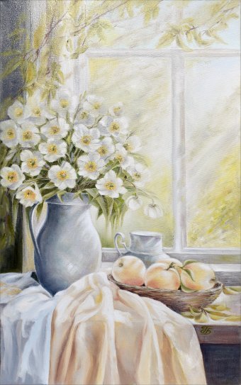 The silence of the white morning