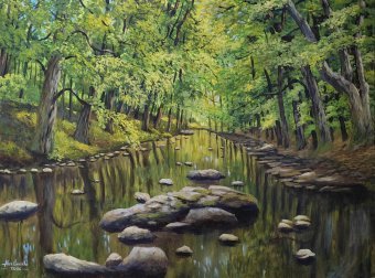 The river and the forest