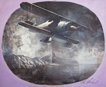 Painting "JOYOUS JOURNEY 2B." by painter Dobrodiy Alexandr acrylic plastic at Jose Art Gallery